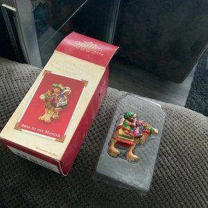 Hallmark Ornament Away To The Manger